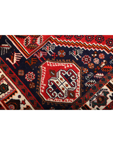 Shiraz 165x277 Cm Shiraz, Persia, Lana Cardata A Mano
