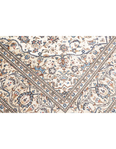 Kashan 195x302 Cm Kashan, Persia, Hand-carded Wool (warp: