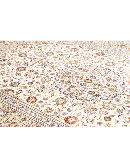 Kashan 205x312 Cm Kashan, Persia, Lana Cardata A Mano