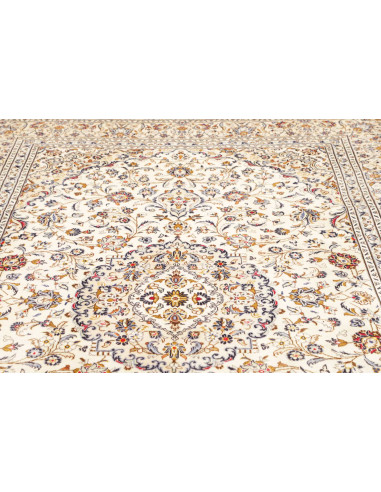 Kashan 205x312 Cm Kashan, Persia, Lana Cardata A Mano