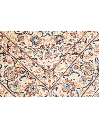 Kashan 197x300 Cm Kashan, Persia, Lana Cardata A Mano,