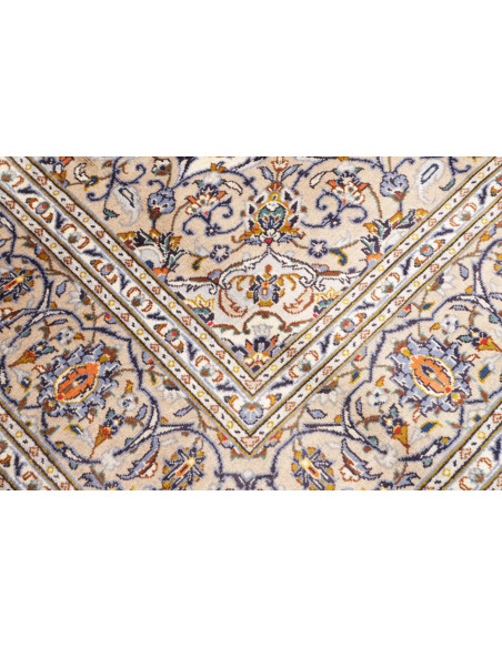 Kashan 204x298 Cm Kashan, Persia, Lana Cardata A Mano