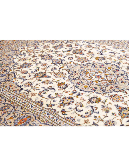 Kashan 204x298 Cm Kashan, Persia, Lana Cardata A Mano