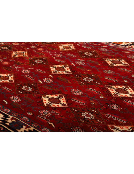 Shiraz 158x258 Cm Shiraz, Persia, Hand-carded Wool warp: