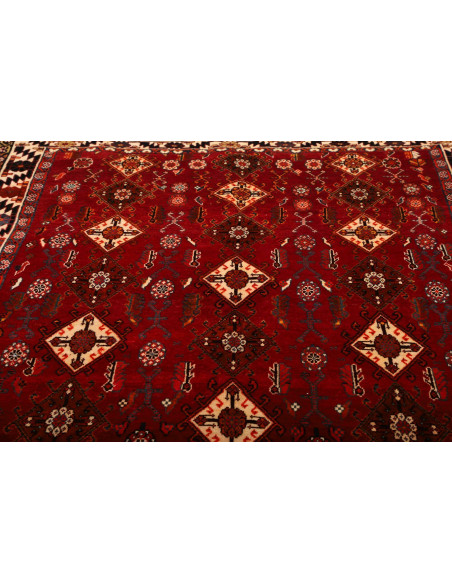 Shiraz 158x258 Cm Shiraz, Persia, Hand-carded Wool warp: