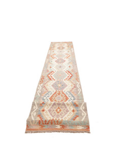 Rug Kilim Afghanistan 83x636 Light Grey Terraco 2