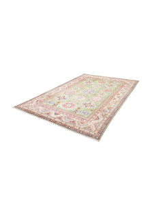 Rug Kazak Afghanistan 199x280 Sage Green Cream 2