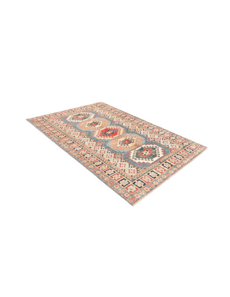 Kazak Fine 148x212 Cm Kazak Fine, Pakistan, Hand-carded Wool