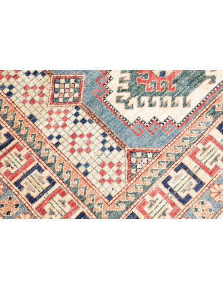 Kazak Fine 148x212 Cm Kazak Fine, Pakistan, Hand-carded Wool