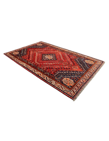 Shiraz 170x280 Cm Shiraz, Persia, Lana Cardata A Mano