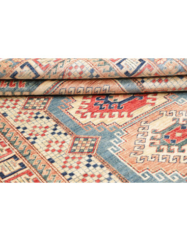 Kazak Fine 148x212 Cm Kazak Fine, Pakistan, Hand-carded Wool