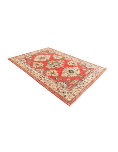 Rug Kazak Fine Pakistan 171x239 Terracotta Red