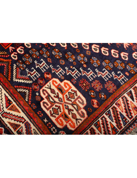 Shiraz 170x280 Cm Shiraz, Persia, Hand-carded Wool warp: