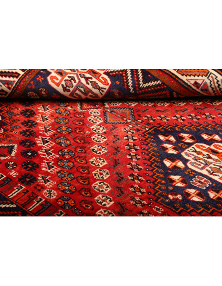 Shiraz 170x280 Cm Shiraz, Persia, Lana Cardata A Mano