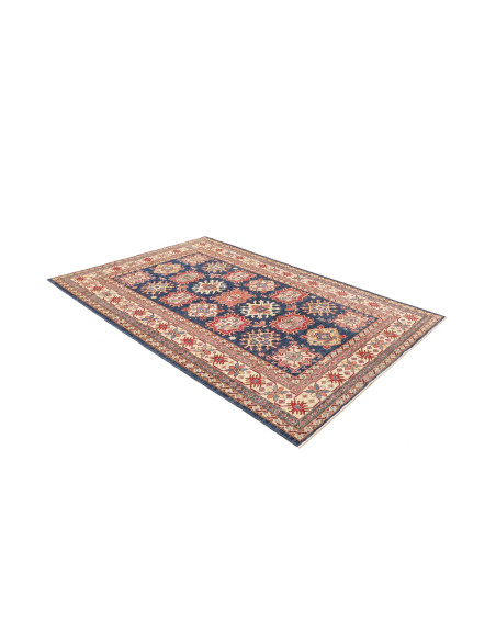 Kazak Fine 172x247 Cm Kazak Fine, Pakistan, Hand-carded Wool