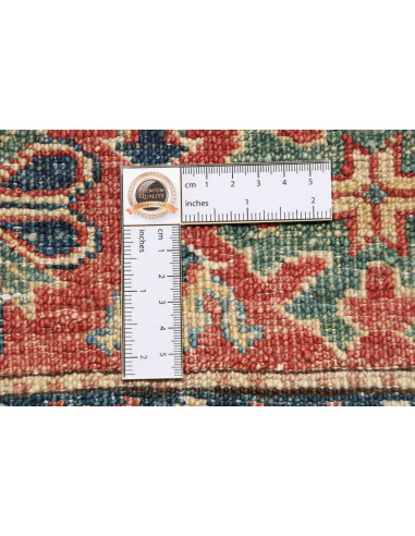 Kazak Fine 168x233 Cm Kazak Fine, Pakistan, Hand-carded Wool