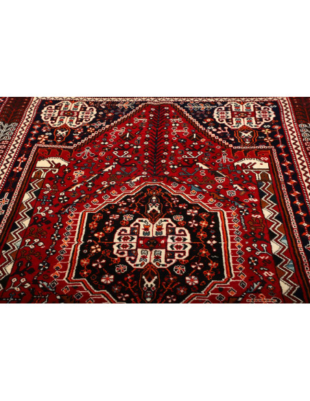 Shiraz 160x250 Cm Shiraz Persia Hand-carded Wool Cotton
