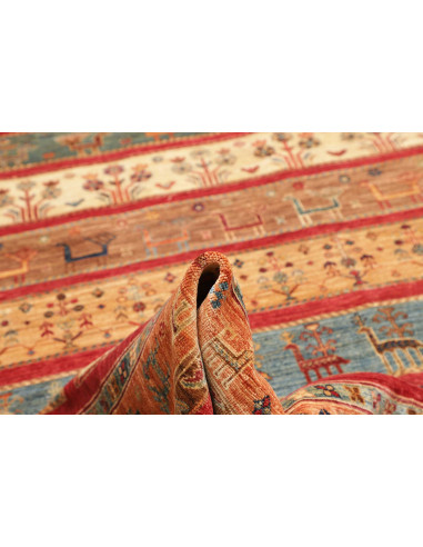 Tappeto Rubin Pakistan 303x410 Rosso Terra Beig