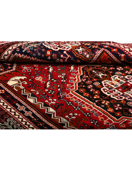 Shiraz 160x250 Cm Shiraz Persia Lana Cardata A Mano Cotone