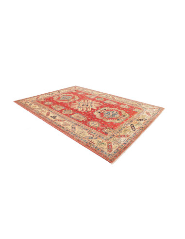 Rug Kazak Fine Pakistan 240x314 Terracotta Red