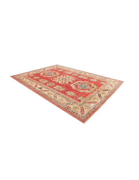Rug Kazak Fine Pakistan 240x314 Terracotta Red