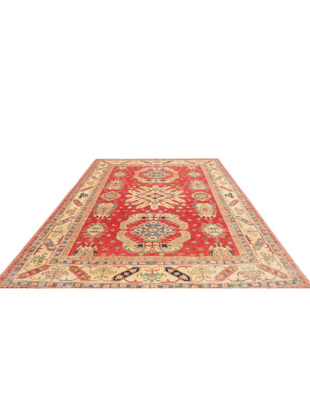 Rug Kazak Fine Pakistan 240x314 Terracotta Red