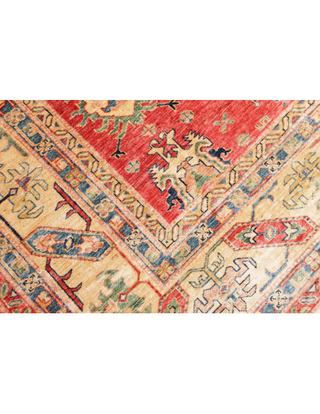 Rug Kazak Fine Pakistan 240x314 Terracotta Red