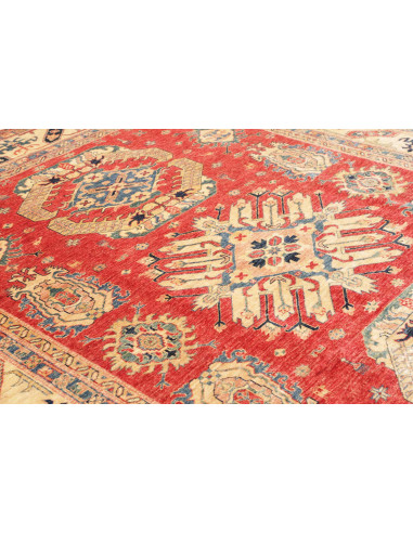 Rug Kazak Fine Pakistan 240x314 Terracotta Red
