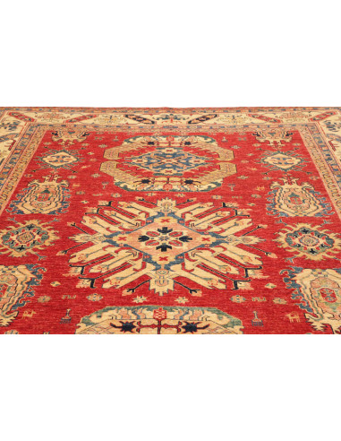 Rug Kazak Fine Pakistan 240x314 Terracotta Red