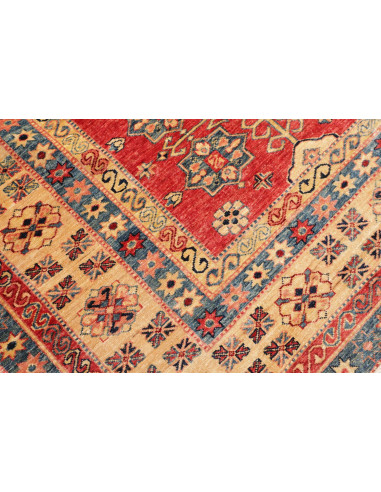 Tappeto Kazak Fine Pakistan 274x374 Rosso Terra