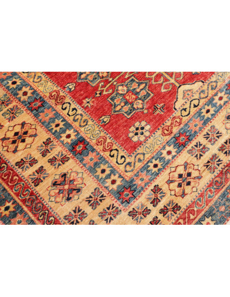 Rug Kazak Fine Pakistan 274x374 Terracotta Red