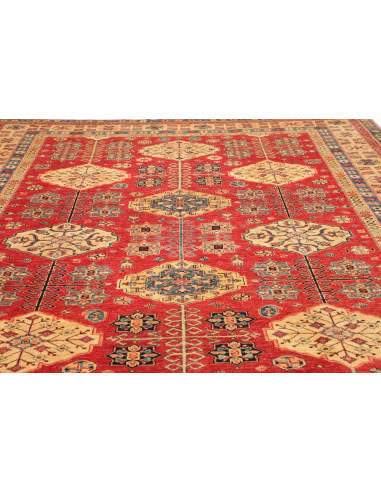 Rug Kazak Fine Pakistan 274x374 Terracotta Red