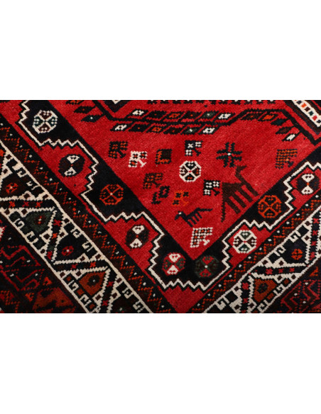 Shiraz 171x251 Cm Shiraz, Persia, Hand-carded Wool warp: