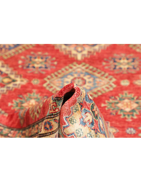 Tappeto Kazak Fine Pakistan 172x242 Rosso Terra