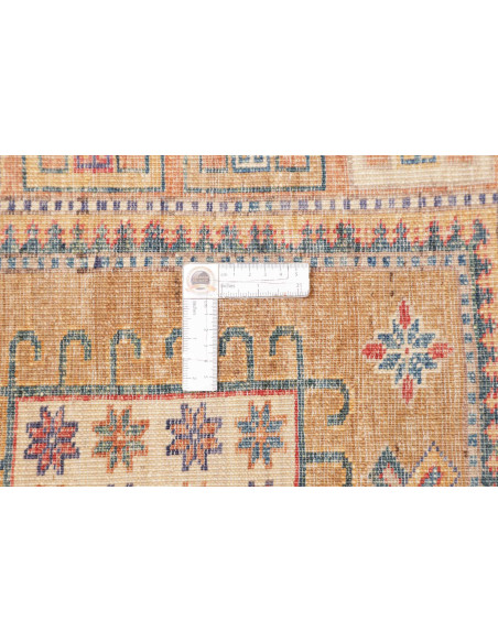 Rug Kazak Fine Pakistan 147x190 Gold Blue