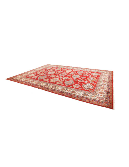 Tappeto Kazak Fine Pakistan 297x410 Rosso Terra