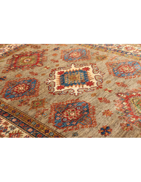 Kazak Fine 145x203 Cm Kazak Fine, Pakistan, Hand-carded