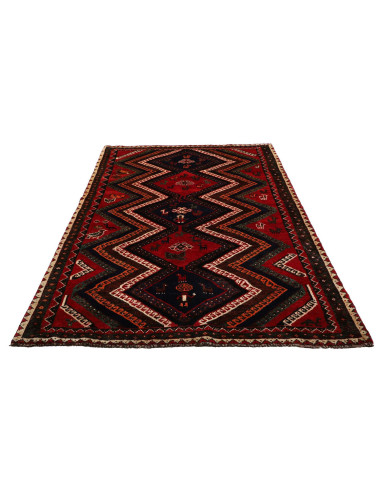 Shiraz 177x263 Cm Shiraz, Persia, Hand-carded Wool warp: