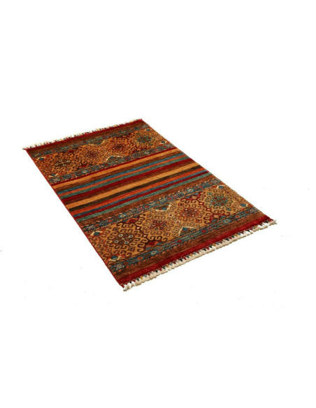 Tappeto Samarkand Pakistan 79x130 Oro Ruggine