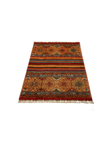 Tappeto Samarkand Pakistan 79x130 Oro Ruggine