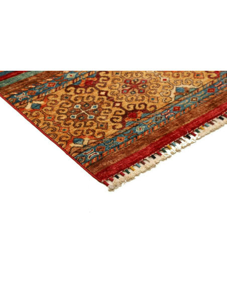 Tappeto Samarkand Pakistan 79x130 Oro Ruggine