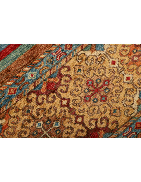 Rug Samarkand Pakistan 79x130 Gold Rust