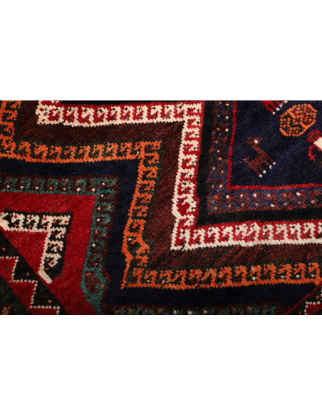 Shiraz 177x263 Cm Shiraz, Persia, Hand-carded Wool warp: