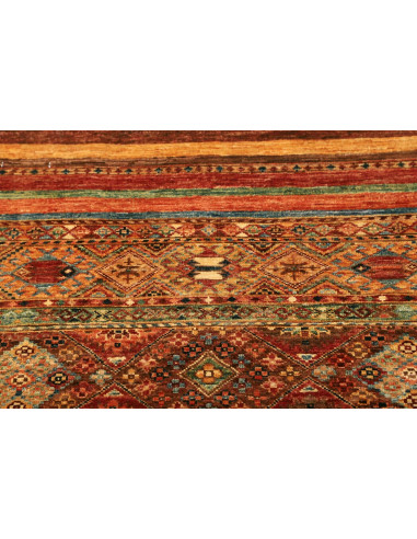 Tappeto Samarkand Pakistan 80x294 Terracotta Ru