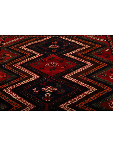 Shiraz 177x263 Cm Shiraz, Persia, Hand-carded Wool warp: