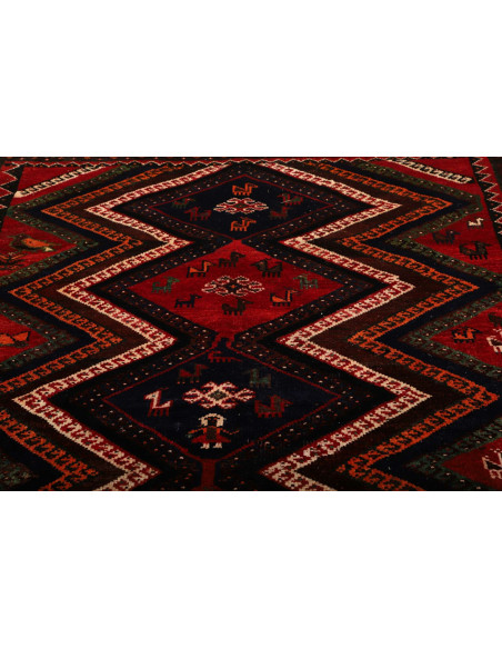 Shiraz 177x263 Cm Shiraz, Persia, Hand-carded Wool warp: