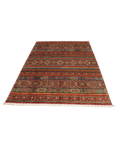Rug Samarkand Pakistan 178x246 Multi-colored (r