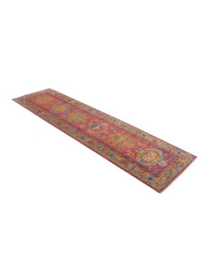 Rug Tribal Pakistan 80x299 Red Yellow 2