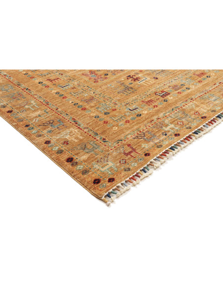 Tappeto Rubin Pakistan 208x290 Giallo Ocra Ross