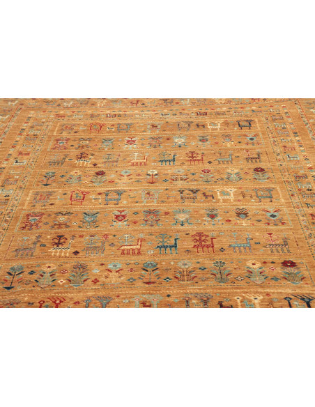 Tappeto Rubin Pakistan 208x290 Giallo Ocra Ross